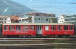 RhB - Personenwagen 2 Kl. B 2302 im Bahnhofsareal von Chur am 19.04.2007