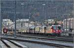 Extrazug Adventsfahrt Verein pro Salonwagen mit Ge 4/4 II 620  Zernez  und 616  Filisur  in Chur Gbf.