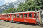 RhB - B 2304 am 27.06.1995 in Chur - 2.Klasse Personenwagen - Mitteleinstiegswagen leichte Stahlbauart - Baujahr 1940 - SWS/SIG - Fahrzeuggewicht 17,00t - Sitzpltze 64 - LP 17,70m - zulssige