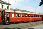RhB - B 2315 am 11.05.1994 in Chur - 2.Klasse Einheitspersonenwagen (Typ I) in Leichtmetallbauart fr Arosa-Bahn - bernahme: 29.01.1969 - FFA/SWP - Fahrzeuggewicht 13,00t - Sitzpltze 64 - LP 18,42m
