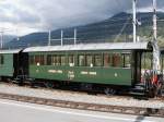 RhB Personenwagen  Filisurer Stbli  B2138 (1903) in Landquart (15.05.03)