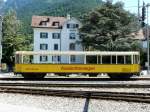 RhB - Aussichtswagen B 2111 abgestellt im Bahnhofsareal von Chur am 26.07.2009