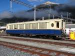 1° klasse wagen As1143 im Bf. SAMEDAN - 24/06/2014