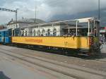 RhB,Arosabahn Aussichtswagen am Bhf.Chur