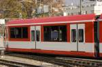 RhB Stadler-Versuchszug-Triebwagen  24.11.05 Landquart