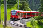 RHB Steuerwagen 57802 am 06.07.26 in  Berg�n  