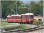 S1 1520 mit Steuerwagen 1715 bei Igis. (26.07.2010)