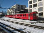 BDt 1723 am Schluss des R 829 in Chur, 18.02.2012.