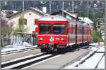 S2 1553 mit Steuerwagen 1715 in Bonaduz. (21.04.2013)