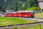 RHB Stadler ABe 4/16 Allegra Wagen 3507 als Bernina Express am 06.07.26 in  Berg�n  