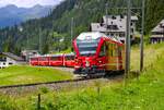 RHB Stadler ABe 4/16 Allegra Wagen 3507 als Bernina Express am 06.07.26 in  Berg�n  