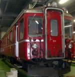 ABe4/4 501 am 13.9.08 beim Unescofest im Depot Samedan.(Gelnde war ffentlich zugnglich)