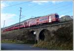 Whrend ich auf den Stadtbus Chur warte, kommt die S2 von Bonaduz herunter. (22.12.2010)