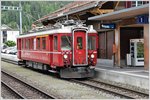 UNESCO Welterbetag auf der RhB. ABe 4/4 501 pendelt zwischen Filisur und Alvaneu mit Halt bei der Aussichtsplattform Nord. Filisur. (12.06.2016)