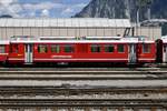 RhB Stammnetz-Pendel Triebfahrzeug Be 4/4 515 am 19.7.20 in Landquart abgestellt.