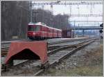 Da Felsberg durch den Stadtbus Chur besser erschlossen ist, h�lt sich der Fahrgastansturm am Bahnhof in Grenzen.