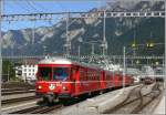 R1553 nach Rh�z�ns mit Be 4/4 Pendel f�hrt aus Chur aus.