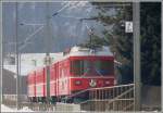 S1 mit Be 474 511 bei Seewis-Pardisla.