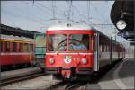 S1 1516 mit Steuerwagen 1711 nach Schiers in Landquart.