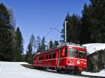 Zu meiner grossen Freude wurde am 26.Februar 2011 einer der Sportzuguml�ufe mit einem Be 4/4-Pendelzug gef�hrt.