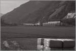 Zwei RhB Be 4/4 Pendelz�ge begegnen sich bei Untervaz.