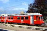RhB - Be 4/4 511 am 16.10.1999 in Landquart - Stammnetztriebwagen f�r Vorortpendelzuge - �bernahme 16.03.1971 - SIG/FFA/SAAS - 780 KW - Fahrzeugewicht 45,00t - 2.Klasse Sitzpltze 40 - L�P 18,70m -