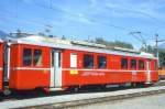 RhB - Be 4/4 514 am 06.04.1994 in Untervaz - Stammnetztriebwagen f�r Vorortpendelz�ge - �bernahme 07.05.1971 - SIG/FFA/SAAS - 780 KW - Fahrzeugewicht 45,00t - 2.Klasse Sitzpltze 40 - L�P 18,70m -