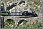 DZ9133 mit G 3/4 11  Heidi  verlässt den Zalainttunnel kurz vor dem Landwasserviadukt.