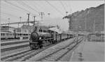 Dampffahrt Surselva 2020 mit G 4/5 107  Albula  und Zug 2725 nach Disentis in Chur.