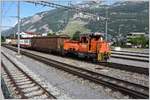 Gm 3/3 233 mit der Überfuhr aus Felsberg erreicht den Güterbahnhof Chur.