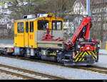 RhB - Tm 2/2  81 im Bhf. Ilanz am 29.03.2024