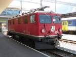 RhB - Ge 4/4 604 im Bahnhofsareal von Chur abgestellet am 07.05.2009