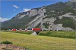 Glacier Express 903 mit Ge 4/4 II 626  Malans  bei Felsberg.