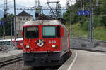 RhB Ge 4/4 II 633  Zuoz  mit dem GLACIER EXPRESS bei Filisur am 26.