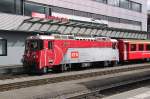 Ge4/4 II Nr.633  Zuoz  mit einem Zug nach St.Moritz am 13.09.14 in Landquart.