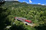 Ge 4/4 III 651 mit einem Regio am 18.09.2020 bei Reichenau.