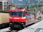 RhB - Ge 4/4 646 bei Rangierarbeiten im Bahnhof von Chur am 07.05.2009