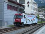 RhB - Ge 4/4 650 bei Rangierfahrt im Bahnhof Chur am 18.10.2013