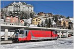 Ge 4/4 III 651  Fideris  in St.Moritz geht schon bald wieder auf Tour.