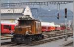 Ge 6/6 I 414 ist ebenfalls auf dem Weg ins Lokdepot Landquart. (05.05.2014)