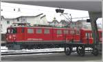 Ge 6/6 II 603  St.Moritz  in Samedan.