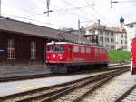 Ge 6/6 II - 703 in Disentis/Mustr am 12.06.2004