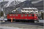 Ge 6/6 II 703  St.Moritz  in Samedan.