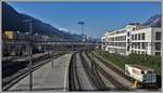 Am Bahnhof Chur herrscht gespentische Ruhe.