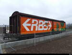 RBS - ex RhB Haik-v 5109 abgestellt in Bätterkinden am 25.12.2022