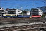 Pullman Salonwagen, Speisewagen und ein B in Chur.