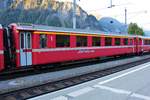 RhB A 1265 Einheitswagen II am 20.09.2018 um 8.02 in Filisur