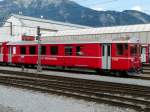 RhB - Steuerwagen BDt 1722 im Bahnhofsareal von Landquart am 17.09.2011