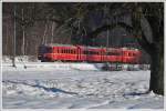 S1 1523 kommt von Schiers zurck, hier bei Malans.