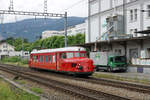 SBB Rote Pfeil von SBB HISTORIC auf Sonderfahrt.